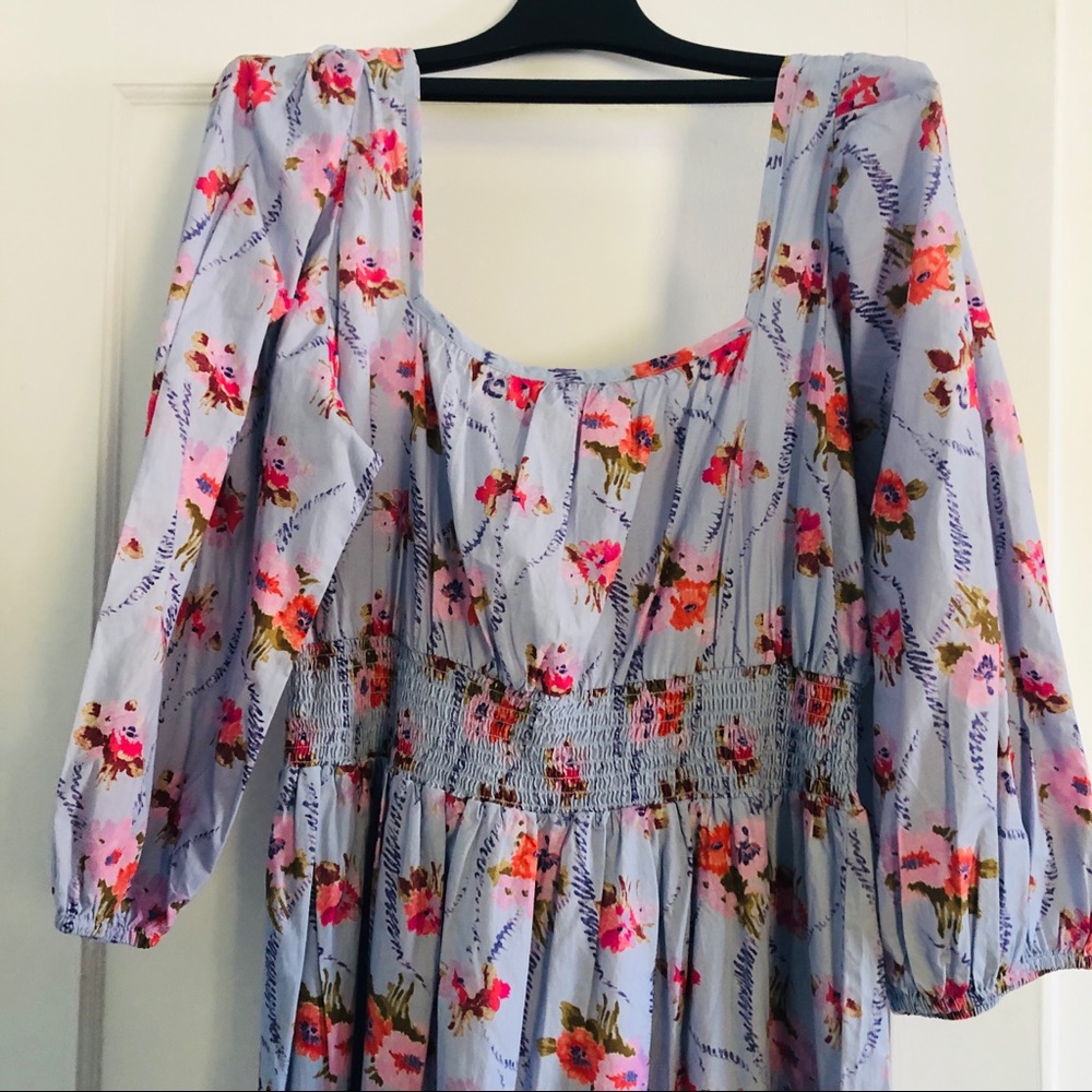 NWT LoveShackFancy Minnia Lavender Moon Maxi Dress size Medium - Picture 11 of 12
